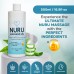 Nuru Massage Gel 500ml with Aloe Vera, Seaweed, Green Tea, Liquorice, & Vitamin B5